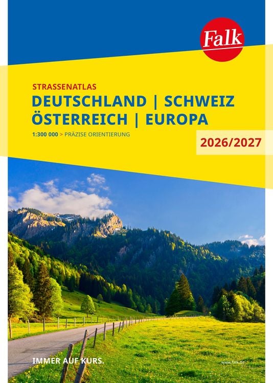 Bild vom Artikel Falk Straßenatlas 2026/2027 Deutschland, Schweiz, Österreich 1:300.000 vom Autor 