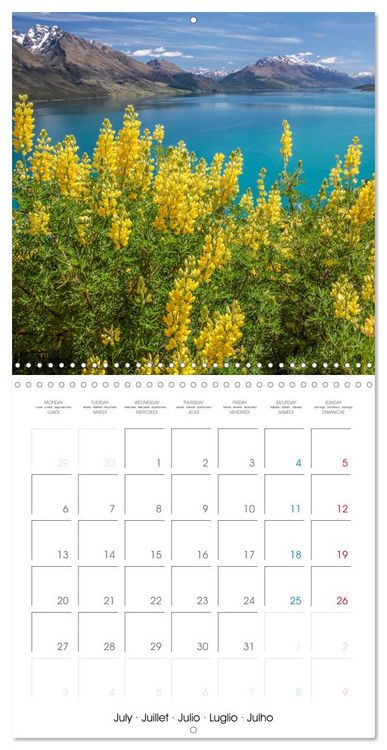 Produktbild: Beautiful New Zealand (Wall Calendar 2026 12 &times; 12 Inch) CALVENDO 12 Month Wall Calendar