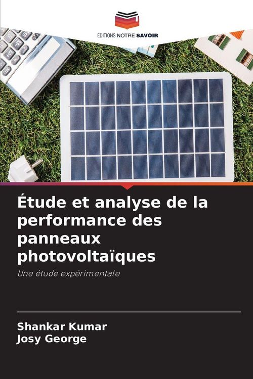 Produktbild: &Eacute;tude et analyse de la performance des panneaux photovolta&iuml;ques