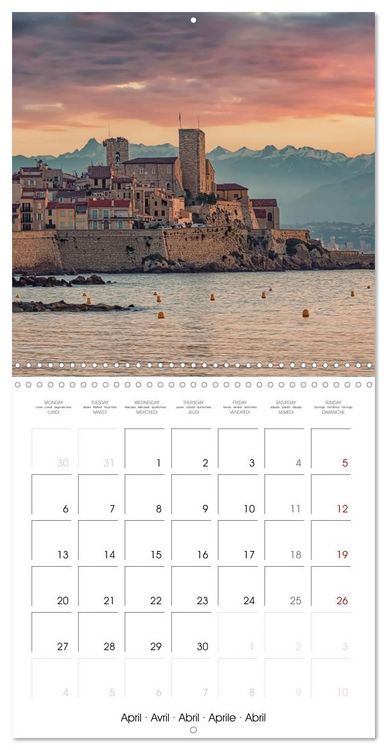 Produktbild: Beautiful French Riviera (Wall Calendar 2026 12 &times; 12 Inch) CALVENDO 12 Month Wall Calendar