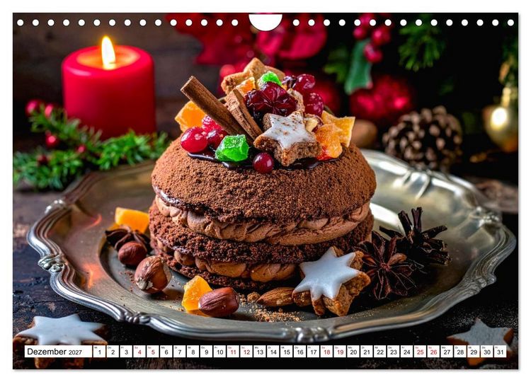 Produktbild: Schokoladen Tr&auml;ume (Wandkalender 2027 DIN A4 quer), CALVENDO Monatskalender