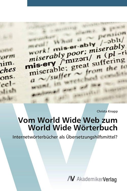 Produktbild: Vom World Wide Web zum World Wide W&ouml;rterbuch