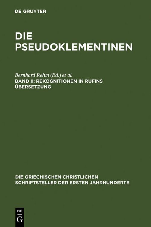 Produktbild: Rekognitionen in Rufins &Uuml;bersetzung