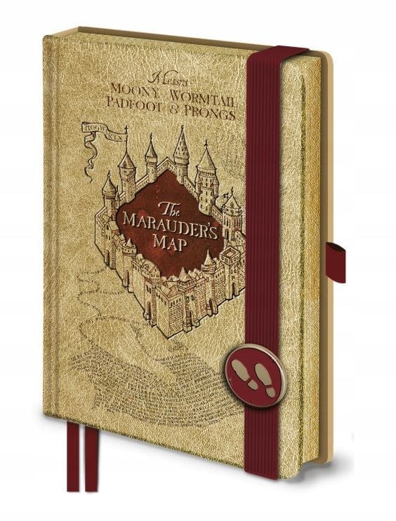 Produktbild: Harry Potter (Karte des Rumtreibers) Notizbuch
