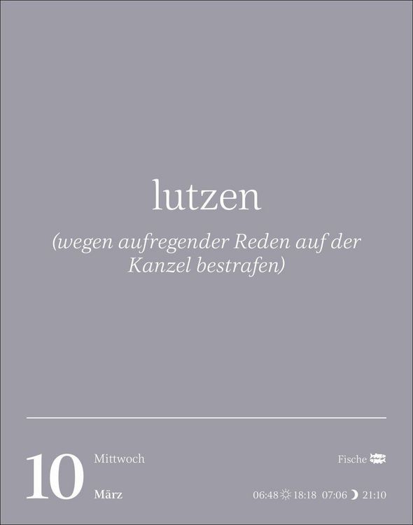 Produktbild: Duden Vergessene Wortsch&auml;tze Tagesabrei&szlig;kalender 2027