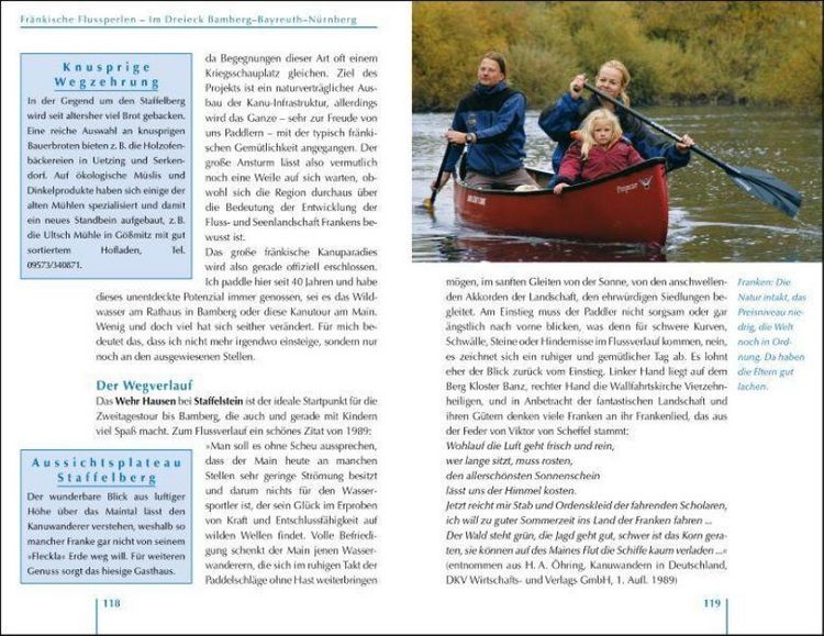 Produktbild: Die sch&ouml;nsten Kanutouren in Bayern