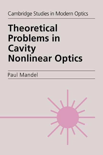 Produktbild: Theoretical Problems in Cavity Nonlinear Optics
