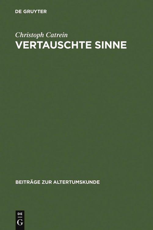 Produktbild: Vertauschte Sinne