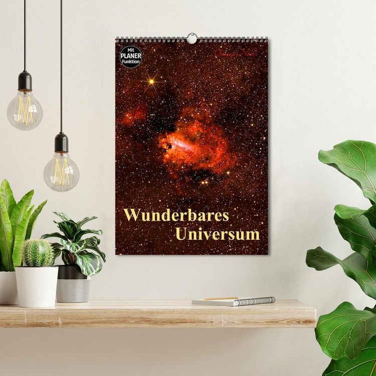 Produktbild: Wunderbares Universum (Wandkalender 2026 DIN A3 hoch), CALVENDO Monatskalender
