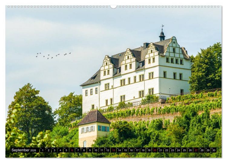Produktbild: Jena und Umgebung - Von Jena bis Dornburg (Wandkalender 2026 DIN A2 quer), CALVENDO Monatskalender