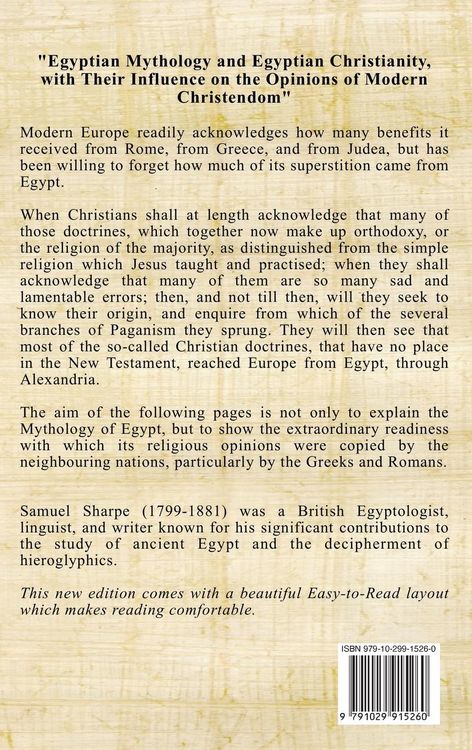Produktbild: Egyptian Mythology and Egyptian Christianity
