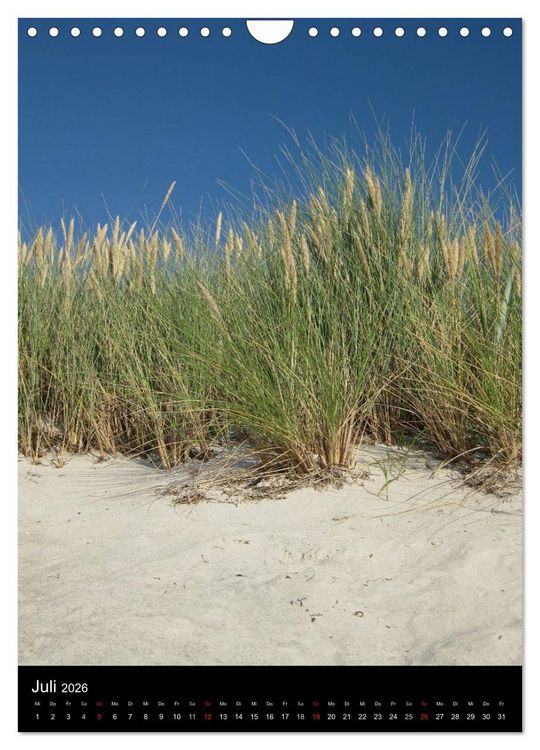 Produktbild: Ostseeblicke (Wandkalender 2026 DIN A4 hoch), CALVENDO Monatskalender
