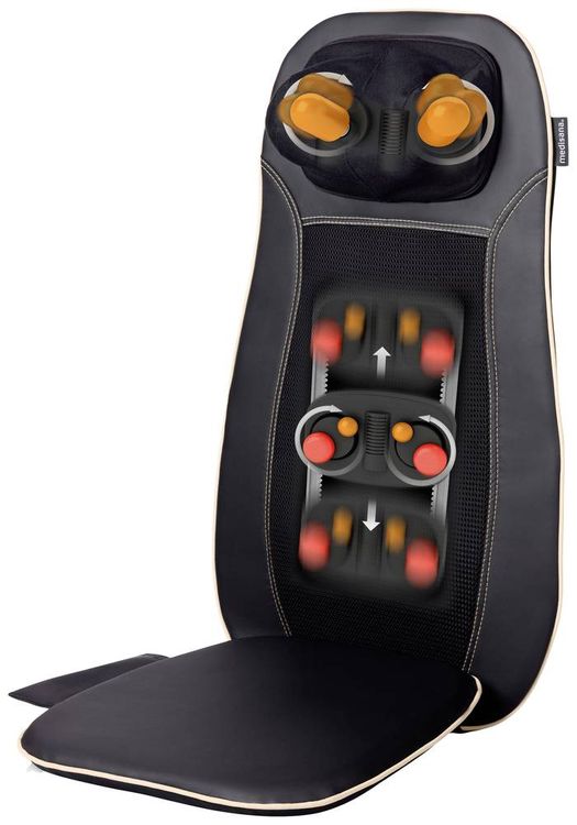 Medisana MCN Shiatsu Massagesitzauflage 48 W Schwarz, Grau