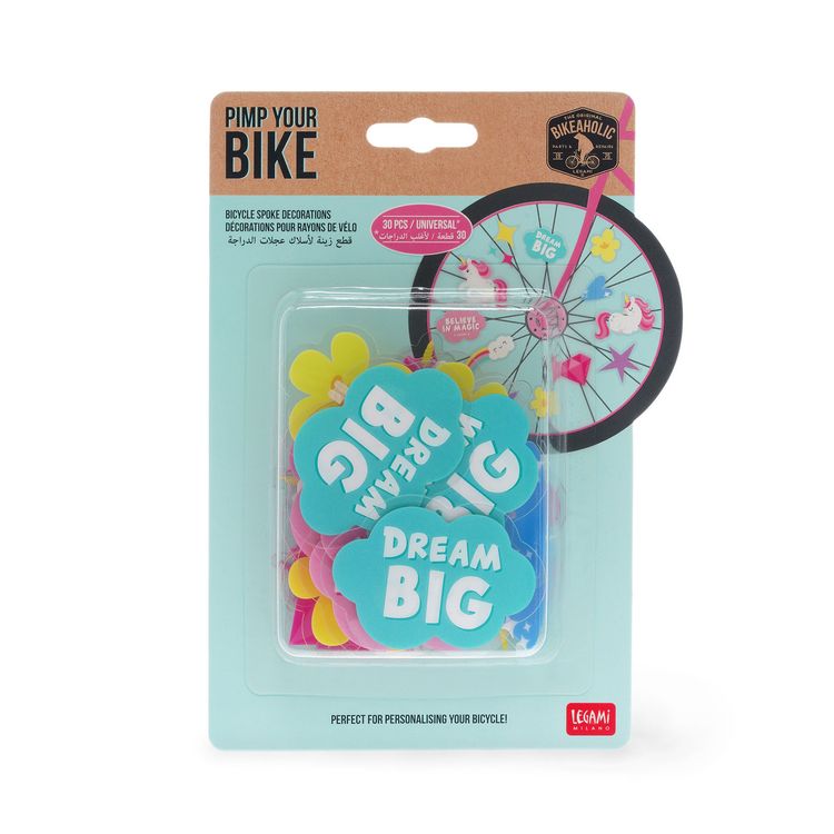 Produktbild: Legami 30 dekorative Fahrradspeichen - Einhorn