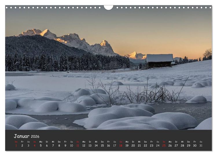 Produktbild: Faszination Morgenlicht (Wandkalender 2026 DIN A3 quer), CALVENDO Monatskalender