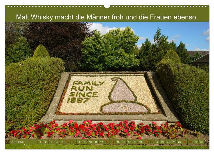 Produktbild: Witzige Whisky-Werbeslogans (hochwertiger Premium Wandkalender 2026 DIN A2 quer), Kunstdruck in Hochglanz