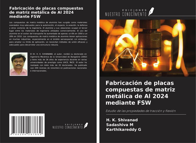 Produktbild: Fabricaci&oacute;n de placas compuestas de matriz met&aacute;lica de Al 2024 mediante FSW