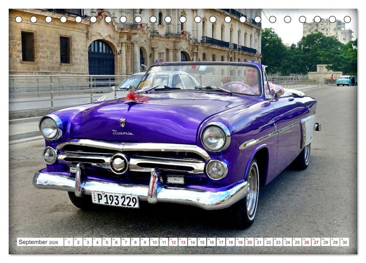 Produktbild: Crestline - Schmuckst&uuml;ck auf R&auml;dern von Ford (Tischkalender 2026 DIN A5 quer), CALVENDO Monatskalender