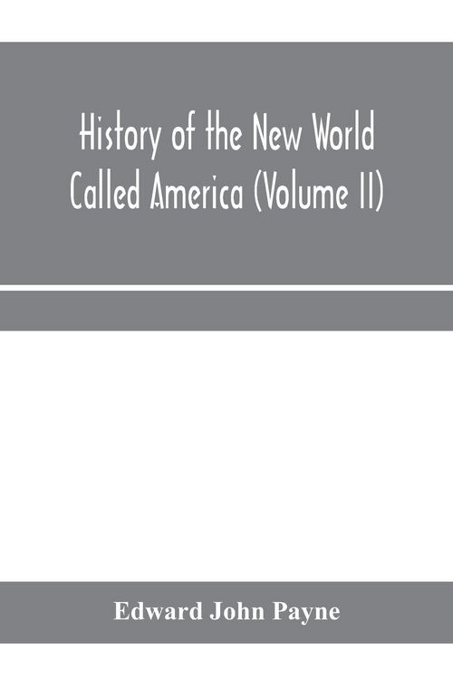 Produktbild: History of the New World called America (Volume II)