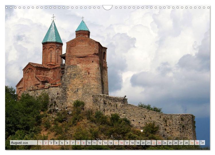 Produktbild: Sehnsucht Georgien (Wandkalender 2026 DIN A3 quer), CALVENDO Monatskalender