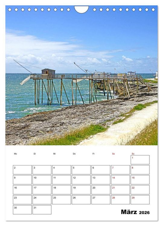 Produktbild: Frankreich erleben (Wandkalender 2026 DIN A4 hoch), CALVENDO Monatskalender