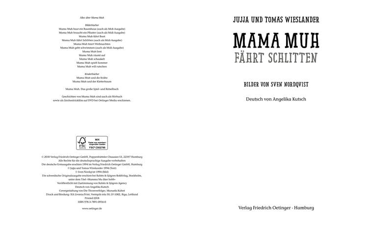 Produktbild: Mama Muh f&auml;hrt Schlitten