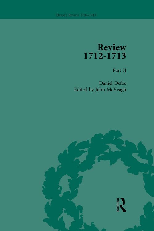 Produktbild: Defoe's Review 1704&iquest;13, Volume 9 (1712&iquest;13), Part II