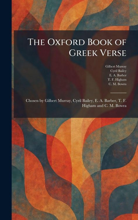 Produktbild: The Oxford Book of Greek Verse