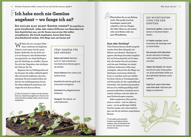 Produktbild: Werden Tomaten s&uuml;&szlig;er, wenn ich sie mit Zuckerwasser gie&szlig;e und kann ich mein Unkraut einfach aufessen?