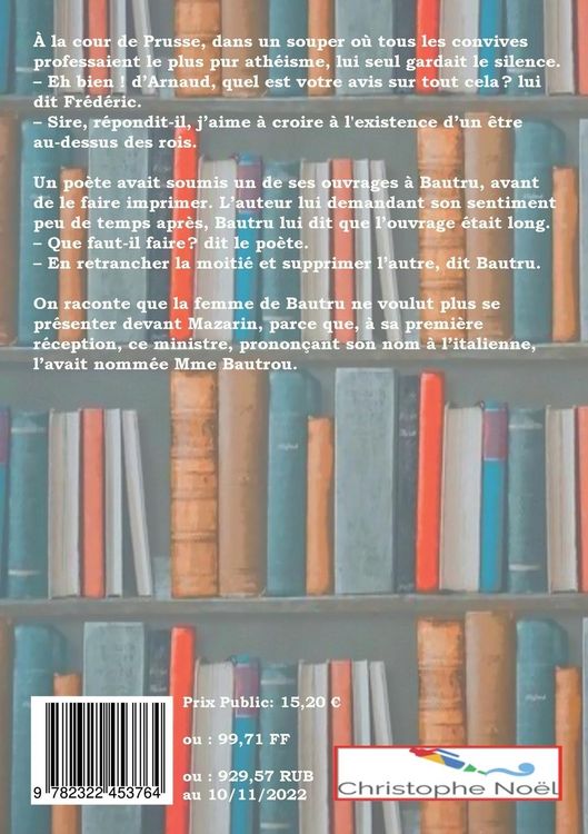 Produktbild: Anecdotes de la Vie Litt&eacute;raire