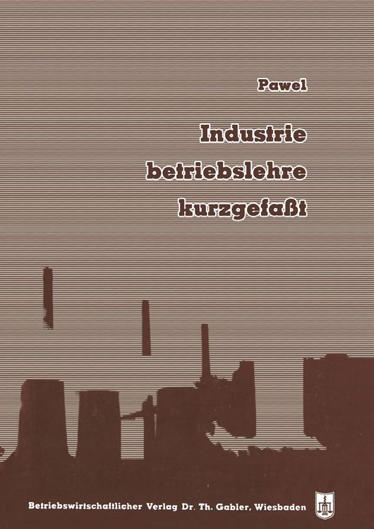 Produktbild: Industriebetriebslehre, kurzgefa&szlig;t