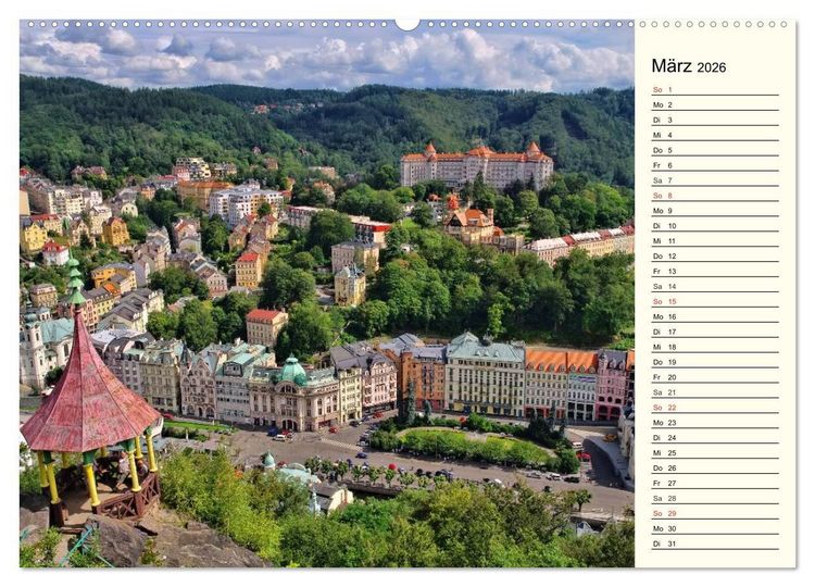 Produktbild: Tschechien (Wandkalender 2026 DIN A2 quer), CALVENDO Monatskalender