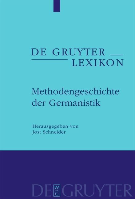 Produktbild: Methodengeschichte der Germanistik