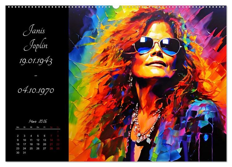Produktbild: Unsterbliche Kl&auml;nge (hochwertiger Premium Wandkalender 2026 DIN A2 quer), Kunstdruck in Hochglanz
