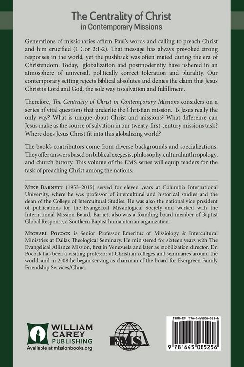 Produktbild: The Centrality of Christ in Contemporary Missions