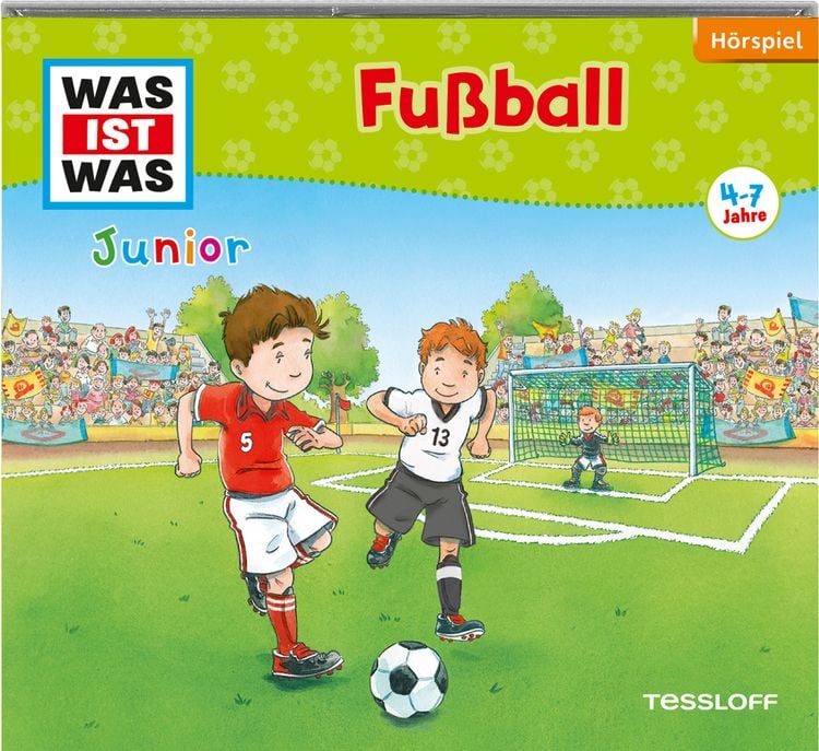 Produktbild: WAS IST WAS Junior H&ouml;rspiel-CD: Fu&szlig;ball