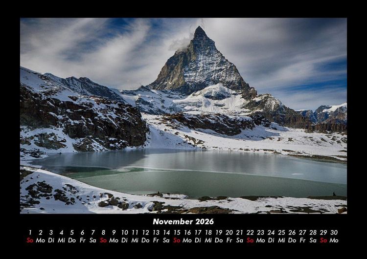 Produktbild: Berge 2026 Fotokalender DIN A3