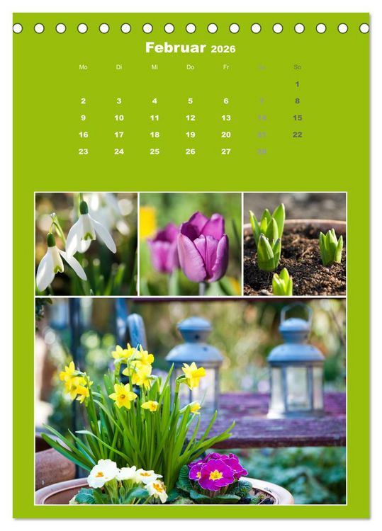 Produktbild: Der kunterbunte Collagen Kalender (Tischkalender 2026 DIN A5 hoch), CALVENDO Monatskalender
