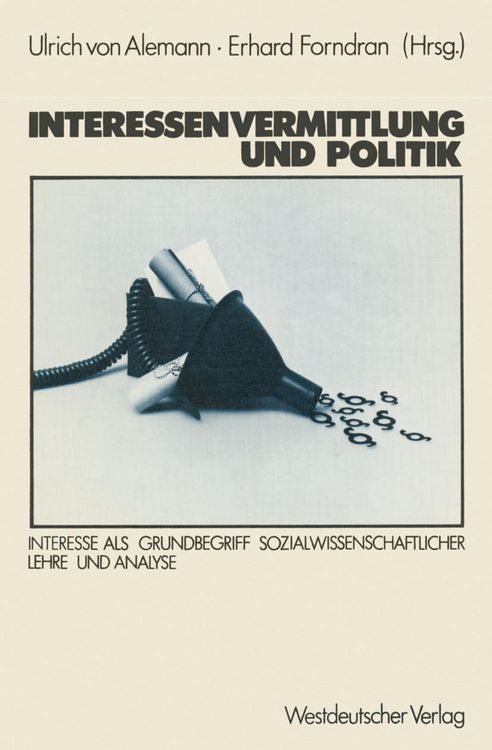 Produktbild: Interessenvermittlung und Politik
