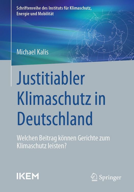 Produktbild: Justitiabler Klimaschutz in Deutschland