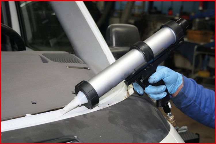 Produktbild: Druckluft-Kartuschen-Pistole 310 ml KS Tools 515.1975