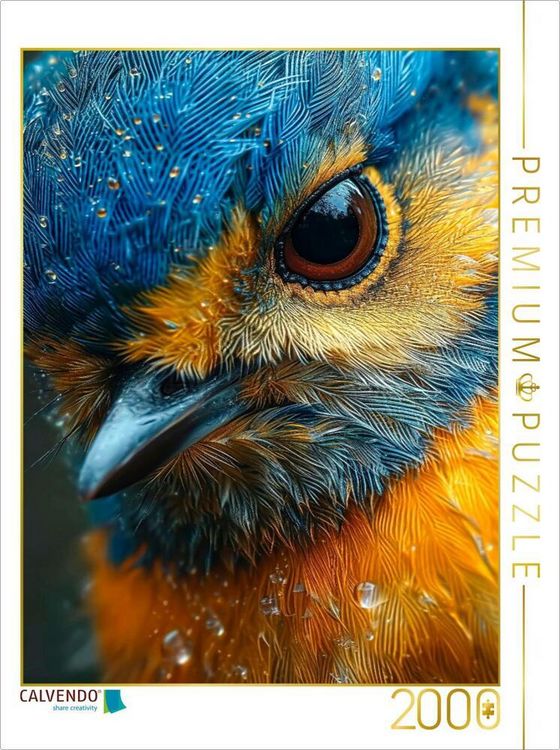 Produktbild: CALVENDO Puzzle Blaumeise | 2000 Teile Lege-Gr&ouml;&szlig;e 90x67cm Foto-Puzzle f&uuml;r gl&uuml;ckliche Stunden