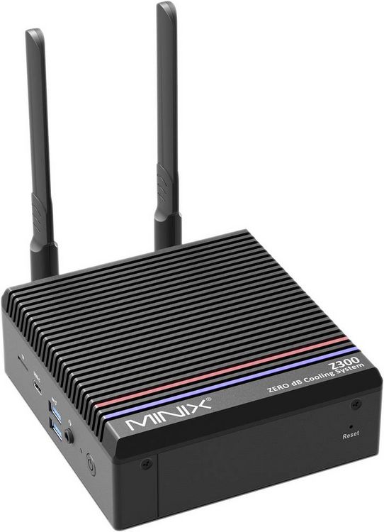 Produktbild: Minix Mini PC NEO Z300 ZERO db Intel&reg; Core&trade; i3 N300 3.80 GHz 16 GB RAM 512 GB SSD Intel UHD Graphics Win 11 Pro NEO Z300-0db (512GB)