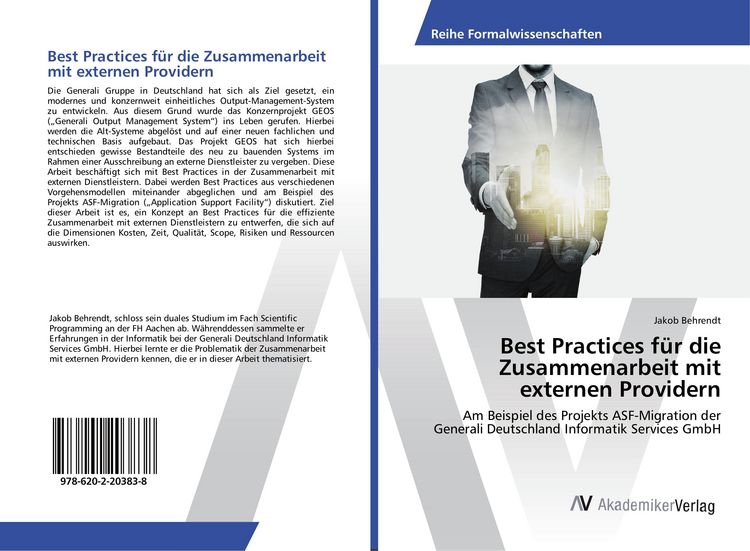 Produktbild: Best Practices f&uuml;r die Zusammenarbeit mit externen Providern