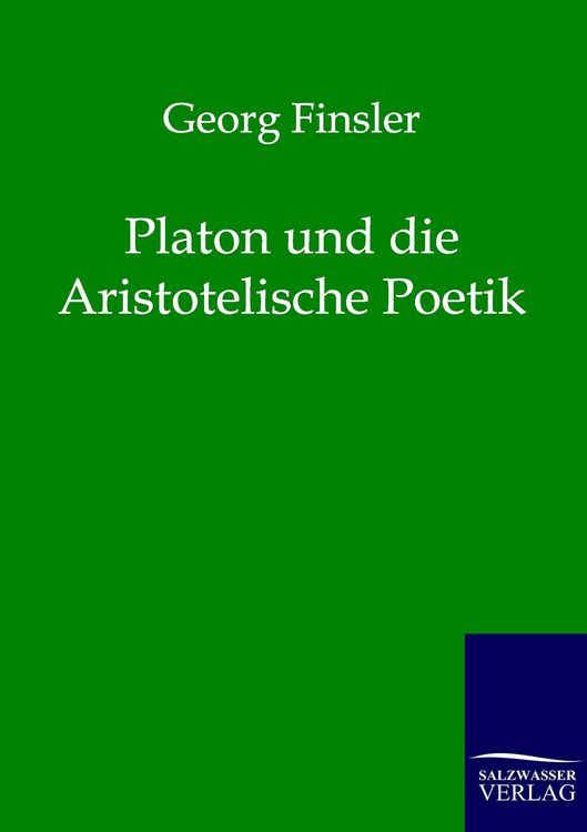 Produktbild: Platon und die Aristotelische Poetik