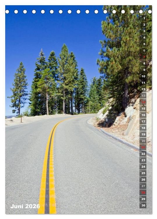 Produktbild: YOSEMITE VALLEY Natur Pur (Tischkalender 2026 DIN A5 hoch), CALVENDO Monatskalender
