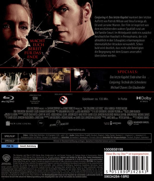 Produktbild: The Conjuring 4: Das letzte Kapitel