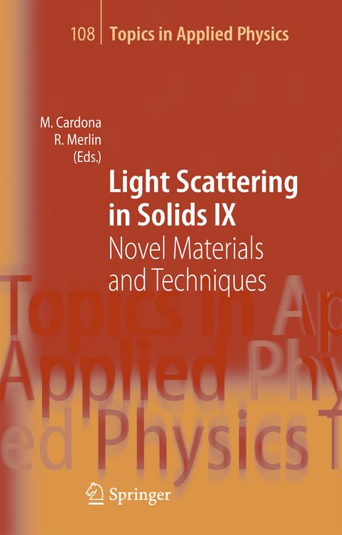 Produktbild: Light Scattering in Solids IX