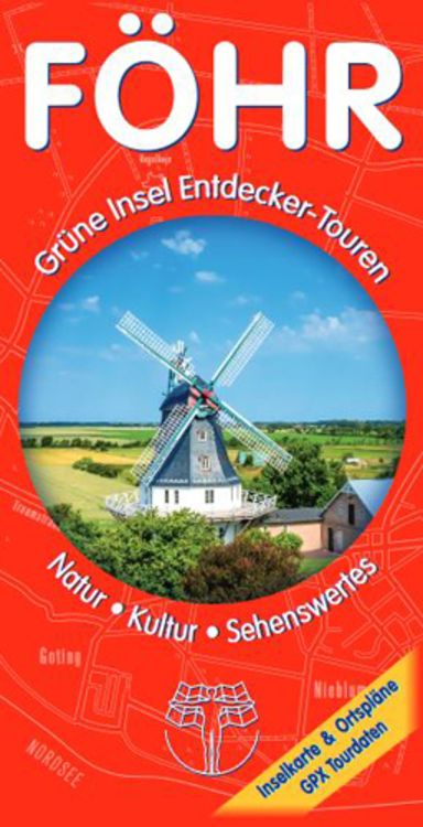 Produktbild: F&ouml;hr - Touristische Karte mit GPX Tourdaten
