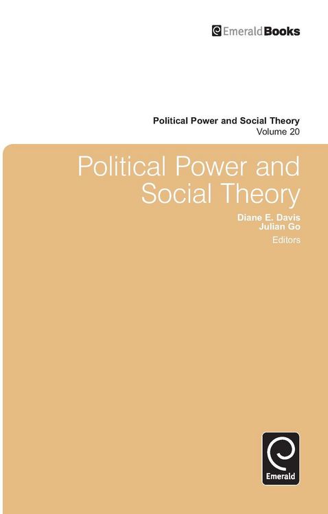 Produktbild: Political Power and Social Theory